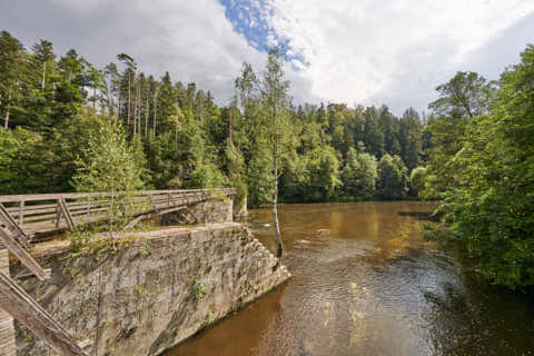 Gemeinde Passau Landkreis Passau Ilz Triftsperre (Dirschl Johann) Deutschland PA